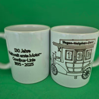 Tassen 130 Jahre Weltweit Erste Motor-Omnibus-Linie - 3D Druck Dilba