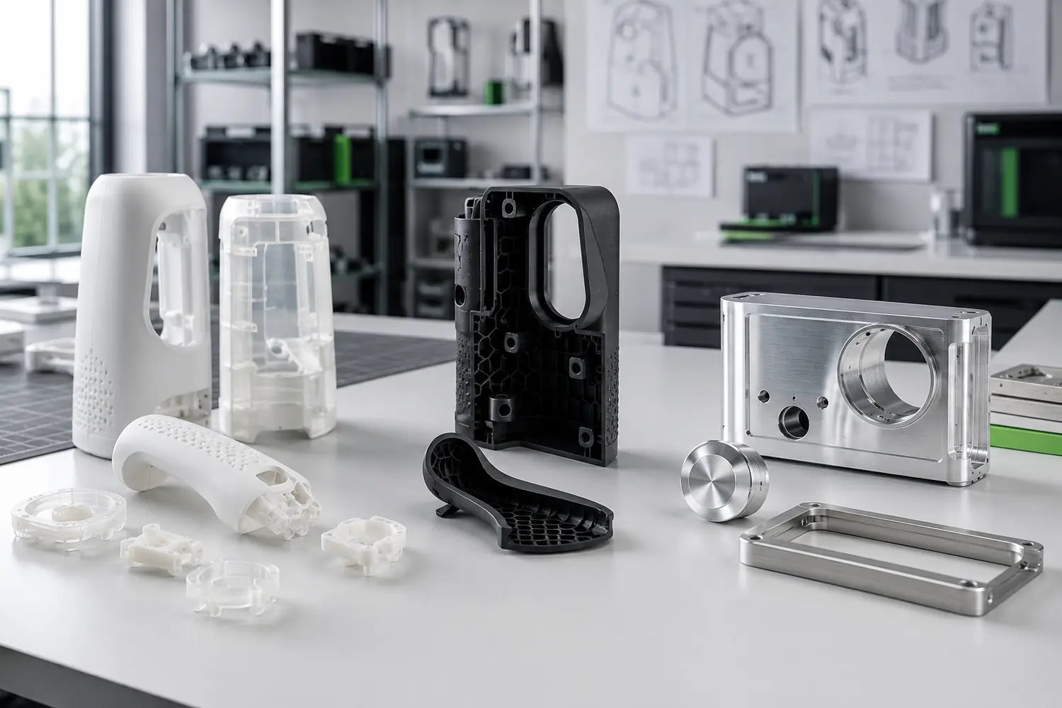 Typische 3D-Druck- und CNC-Anwendungen für Konsumgüter