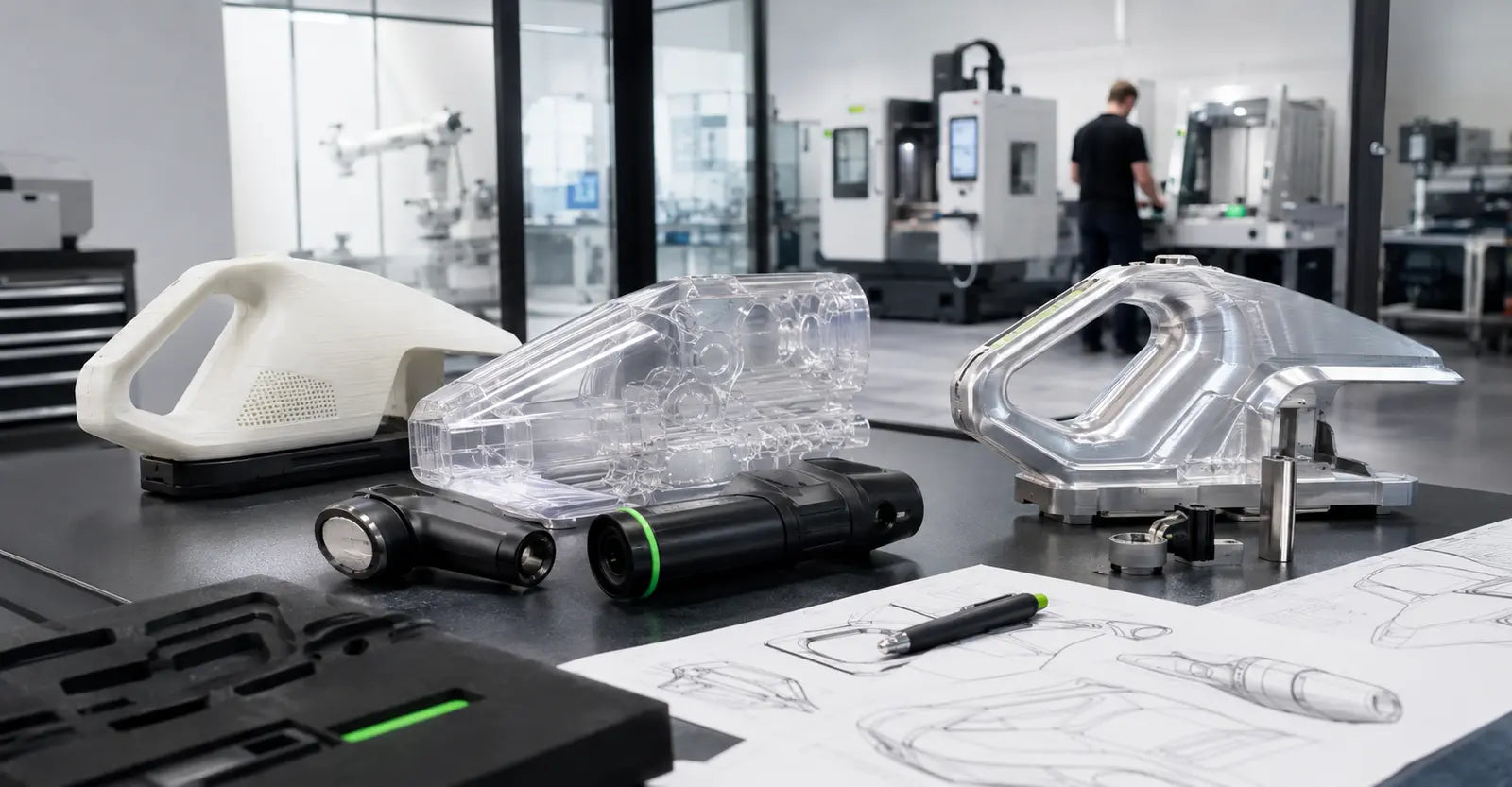 3D-Druck und CNC-Fertigung für Konsumgüter